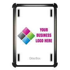 OtterBox Defender for Apple iPad Mini / Air / Pro Your Business Name Logo Design picture