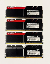 G.SKILL Trident Z 32GB (4x8GB) DDR4-3400 DIMM RAM F4-3400C16D-16GTZ picture