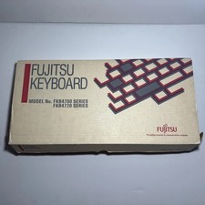 Fujitsu FKB4700 Mechanical Keyboard 5 Pin Vintage tested and fully functional picture