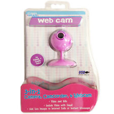 Cyber Gear Pink Daisy VGA Webcam With Microphone picture