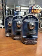 Lot of 3 Sabrent USB Webcam With Built In Microphone SBT-WCCK picture