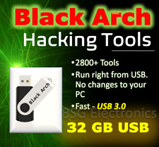 Black Arch Hacking 32GB USB 3.0 Penetration Testing picture
