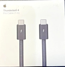 Apple Thunderbolt 4 Pro 1m Black - MU883AM/A  A2804 - PRISTINE Cond picture
