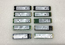 Bulk Lot of 10 Assorted 256GB & 512GB M.2 2280 SATA MCL  3 x 512GB & 7 x 256GB picture