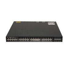 Cisco Catalyst WS-C3650-48PS-L 48 GbE PoE Ports 4 1G SFP Ports Managed Switch picture