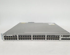 Cisco Catalyst WS-C3850-48U-S 48 Port-Switch With C3850-NM-2-10G Singel Pwr sply picture