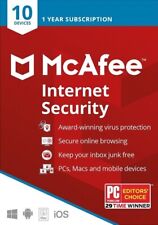 McAfee Internet Security 2023 10 Devices / 1 Year Antivirus picture