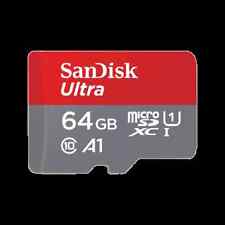 SanDisk 64GB Ultra microSDXC UHS-I Memory Card w/SD Adapter - SDSQUAB-064G-GN6MA picture