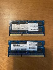 Elpida 4GB 2x2GB 2Rx8 PC3-10600S-9-10-F1 Laptop Memory RAM picture