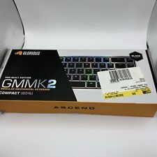 Glorious GMMK2 Compact Wired 65% Gaming Keyboard (GLO-GMMK2-65-FOX-B) Black - VG picture