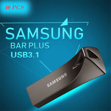40PCS Black Samsung BarPlus USB Flash Drive 32G 64GB 128GB USB 3.1 Memory UDisk picture