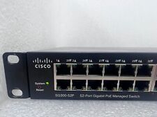 Cisco SG300-52P 52-Port Gigabit 10/100/1000 PoE+ Managed Switch picture
