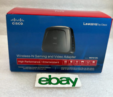 Cisco Linksys Dual-Band Wireless-N Gaming and Video Adapter WET610N FREE S/H picture
