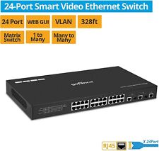 24-Port Smart Video Ethernet Switch (EthSwitch24P-2) - [Open Box/New] picture