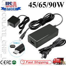 45/65W/90W USB C Charger Laptop Power Adapter for Dell Lenovo Chromebook MacBook picture