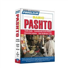 NEW 5 CD Pimsleur Learn to Speak Basic Pashto Language picture