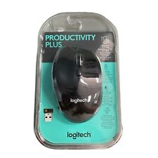 Logitech Productivity Plus Wireless Mouse with 7 Buttons - Black (910-005746) picture