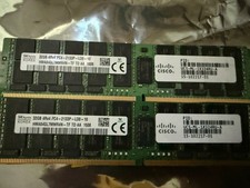 Lot of 10-SK Hynix 32GB 4Rx4 PC4-2133P-LD0 Server RAM picture