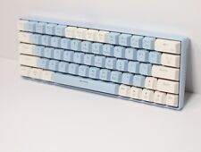 60% Hot-Swap Mechanical Keyboard - Red Switches - USB C - Light Blue/White picture