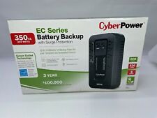 BRAND NEW COMPACT UPS BATTERY EC350G CYBER POWER BACKUP SUPPLY 8 OUTLETS 350VA picture