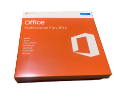 Microsoft Office 2016 Professional Plus DVD Sealed Retail Package /w Product Key picture