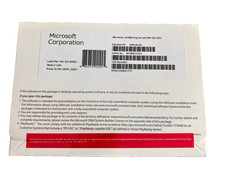 Win 10 Home 64 bit DVD with Product License Key New Sealed & picture