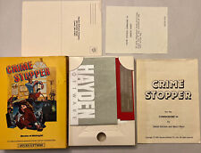 Crime Stopper Commodore 64 C64 Complete w/ Original Box Manual & Inserts Vtg picture