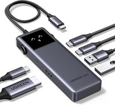 UGREEN Uno 6 in 1 USB-C Hub with 10Gbps USB-C & USB-A Data Ports 4K@60Hz HDMI... picture