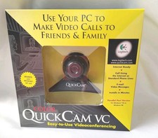 Logitech Color QUICKCAM VC WebCam 1003-630-003 Videoconference 1998 Open Box picture