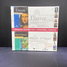 THE LOUVRE AND MUSEE D'ORSAY - Montparnasse CD-ROM 2000 Museum Virtual Visit NEW picture