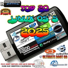 Linux OS Top 20 Multi-Boot USB 2025 - Ultimate Compilation of Linux OS and Tools picture