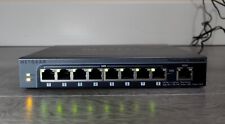Netgear FVS318G ProSafe 8-Port Gigabit VPN Firewall with Power Cord. WORKS WELL picture