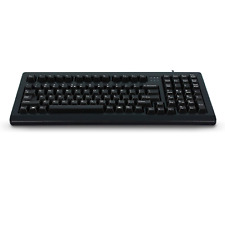 CHERRY ELECTRICAL ‎G80-1800LPCEU-2 Black Compact Industrial Keyboard - 104 Keys picture