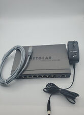 Netgear FVS318G ProSafe 8-port Gigabit VPN Firewall + Power Supply & lan Cable picture