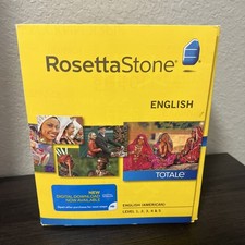 2009 Rosetta Stone English American Version 3 Levels 1, 2,3,4 & 5 Complete picture