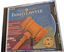 Broderbund Family Lawyer Essentials 2004 Home Legal Software D08-FAMLAW2004 picture