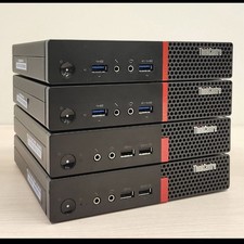 Lot of (4) Lenovo ThinkCentre Mini PC | Intel Core i5-6500T 8GB RAM 256 gig picture