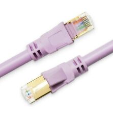 CAT 8 Ethernet Cable 33ft High Speed 40Gbps 2000MHz purple picture