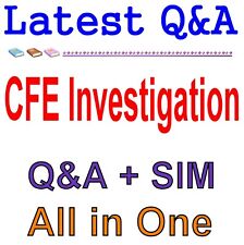 Certified Fraud Examiner - CFE Investigation Exam Q&A+SIM picture