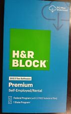 H&R Block 2023 Tax Software Premium Self Employed/Rental picture