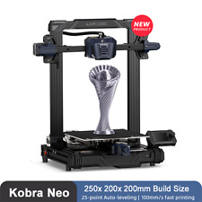 Used US ANYCUBIC KOBRA NEO 3D Printer High Printing Speed Automatic Leveling  picture