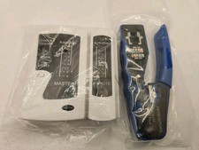NEW Petechtool RJ45 Network Cable Crimping Tool Kit Ethernet Crimper and Tester picture