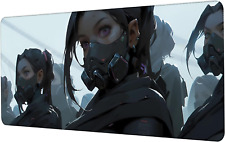 Cyberpunk Mouse Pad for Desk, Large Cyber Mouse Pad, Gaming Cool Mouse Pad, Non- picture