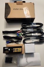 NEW CKL 2 Port Dual Monitor KVM Switch HDMI 4K@60Hz with Audio and USB 2.0 picture