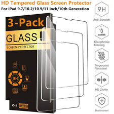 3pcs HD Tempered GLASS Screen Protector for Apple iPad 10.2 9th Generation 2021 picture