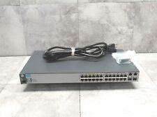 HP ProCurve J9624A 2620-24 PoE+ Ethernet Network Switch w/ Ears - Rack Mountable picture