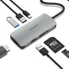 upgrow USB C Hub 7-1 Multiport Adapter Portable with 4K HDMI, 3 USB 3.0 Ports picture