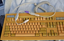 Vintage Key Tronic KB101 Keyboard Foam & Foil Tactile AT/PS2/USB Made in USA picture
