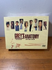 Grey's Anatomy Wood Box Set With Chinese Lettering On Box~15 DVD~ RARE SEALED picture