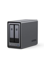 UGREEN NASync DXP2800 2-Bay Diskless NAS w/ HDMI, USB 3.2, Remote, Black picture